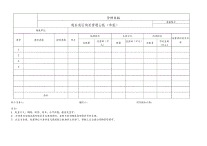 剩余废旧物资管理台账.docx