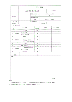 施工现场检查汇总表.docx