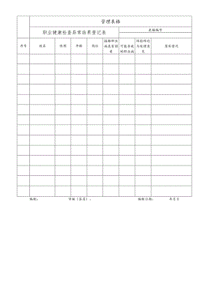 职业健康检查异常结果登记表docx.docx