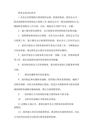 财务总监的职责与权力.docx