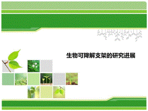 生物可降解血管支架的研究现状.ppt