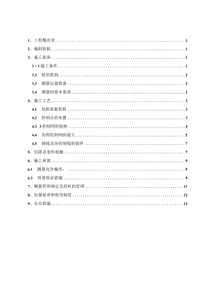 测量施工方案模板.docx