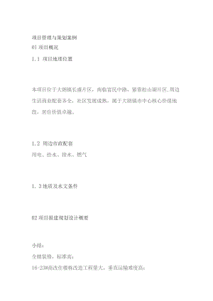 项目管理与策划案例.docx