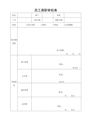 员工离职审批表.docx