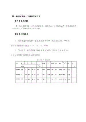 钢或混凝土支撑系统施工工程文档范本.docx