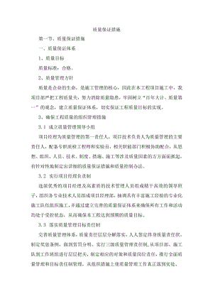 质量保证措施.docx
