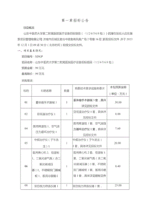 第一章招标公告.docx