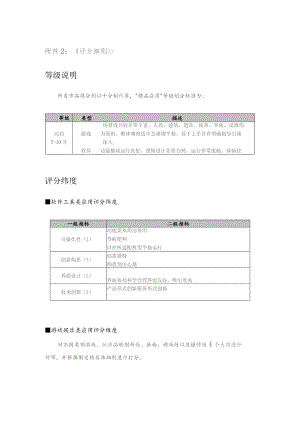评分细则等级说明.docx