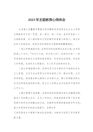 13篇2023年法院党员干部关于第二批主题教育的学习心得体会.docx