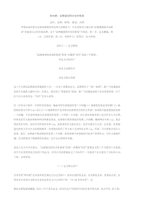 品牌建设四步骤.docx