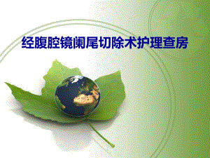 经腹腔镜阑尾切除.ppt