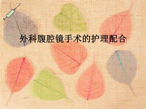 外科腹腔镜手术的护理配合资料.ppt