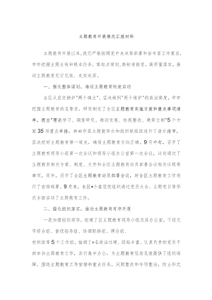 主题教育开展情况汇报材料.docx