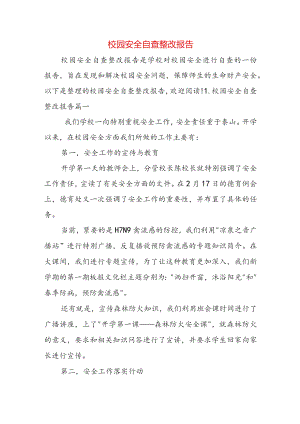 校园安全自查整改报告.docx