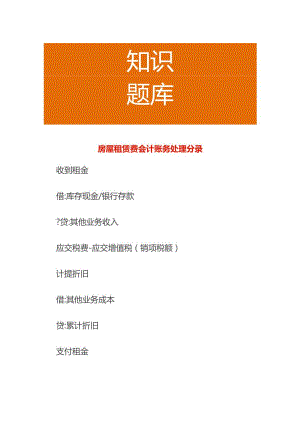 房屋租赁费会计账务处理分录.docx