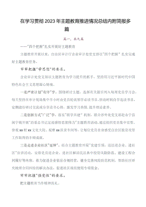 第二阶段集中教育落实情况自查报告共九篇.docx