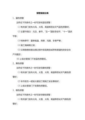 预警级别分类.docx