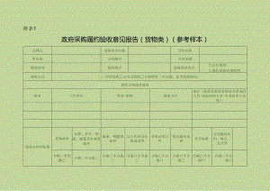 政府采购履约验收意见报告（参考样本）.docx
