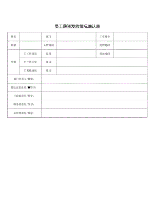 员工薪资发放情况确认表.docx