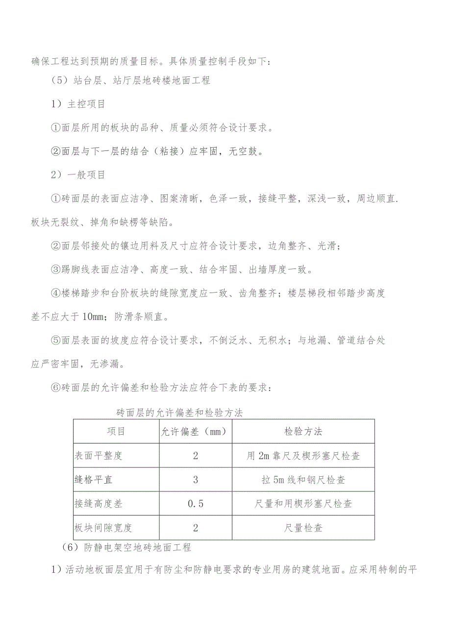 监理交底记录表(小街站装饰装修工程监理实施细则)2023.8.docx_第2页