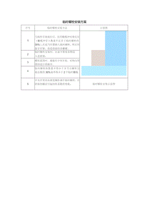 临时螺栓安装方案.docx