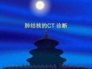肺结核的CT诊断.ppt