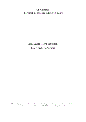CFA三级十年真题 (2008-2017)：level_III_guidelines_answers_2017.docx