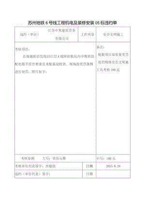 江苏中隽劳务班组违约单23.8.28.docx
