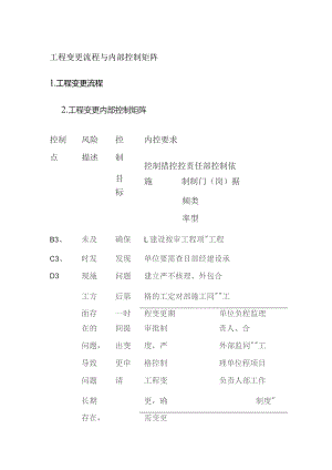 工程变更流程与内部控制矩阵.docx