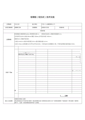 板模板（轮扣式）技术交底.docx