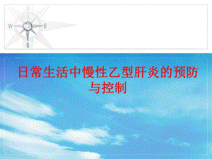 慢性乙型肝炎的预防与控制医学幻灯片.ppt