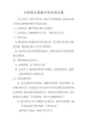 幼小衔接活动方案.docx