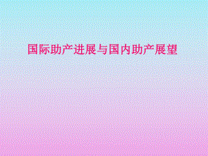 国际助产进展.ppt.ppt