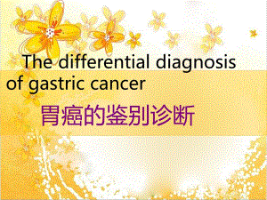 胃癌的鉴别诊断.ppt