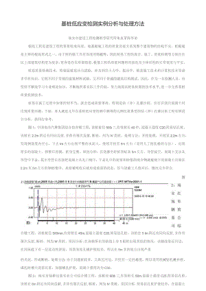基桩低应变检测的实例分析与处理方法.docx