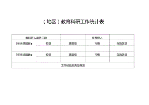 教育科研工作统计表.docx