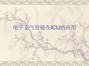 电子支气管镜在ICU的应用.ppt