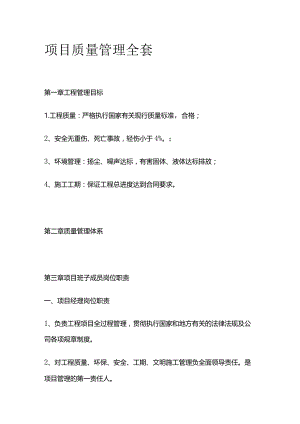 项目质量管理全套.docx