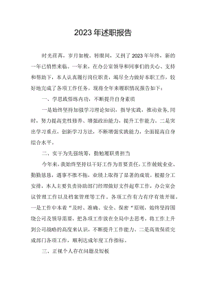 2023年述职报告.docx