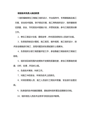项目技术负责人岗位职责.docx