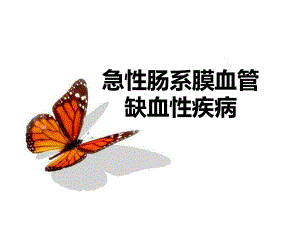 急性肠系膜血管缺血性疾病.ppt