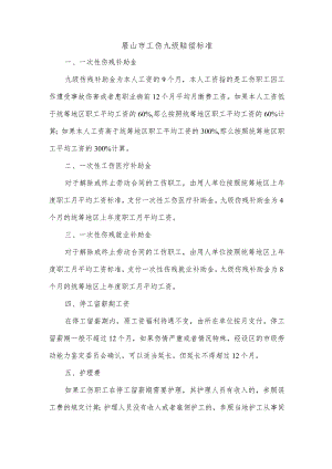 眉山市工伤九级赔偿标准.docx