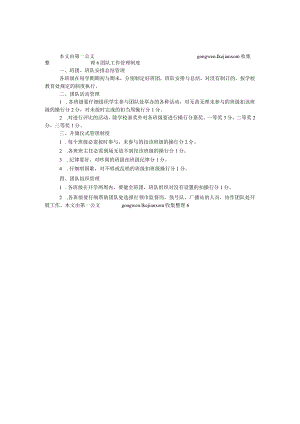 团队工作管理制度.docx