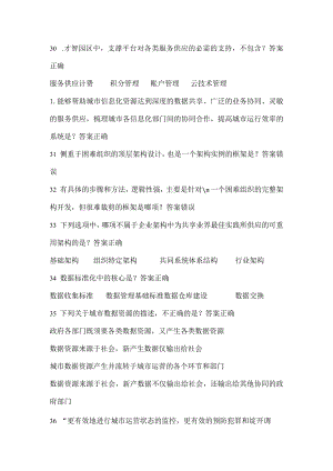 智慧城市试题及参考复习资料.docx