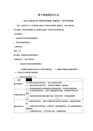 第十章高频考点汇总.docx