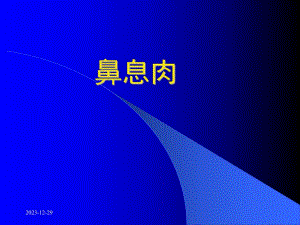 鼻息肉幻灯片.ppt