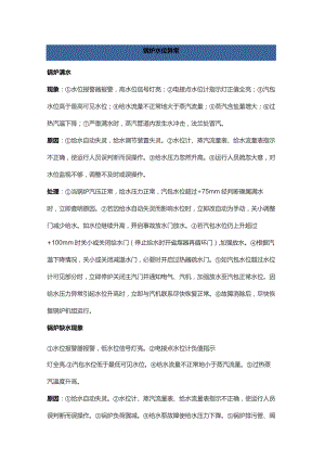 锅炉运行的机械故障及异常现象.docx
