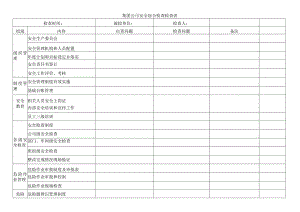 集团公司安全综合检查检查表.docx