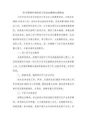 燃气公司党员干部学习贯彻中央经济工作会议精神.docx