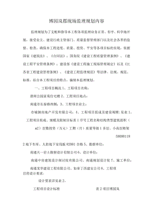 博园岚郡现场监理规划内容.docx